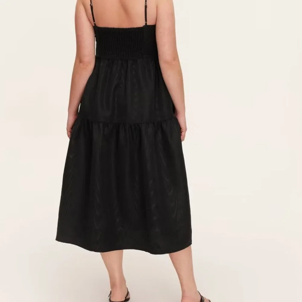 kate spade x Target Black Tiered Ruffle Midi Tank Dress/NWT/S - Picture 2 of 16